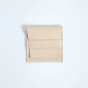 Bolsa de Joyería de Microfibra de Ante con Logotipo Personalizado de 8x8 cm, Bolsa de Embalaje de Terciopelo para Anillos, Collares y Pendientes - Product Image 5