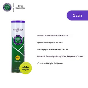 Balles de tennis en boîte Head Dunlop <span class=keywords><strong>Slazenger</strong></span> Match Ballshigh-bounce, balles de tennis durables à rebond élevé, lot de 4, provenant des Philippines - Product Image 3