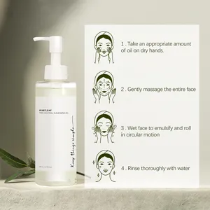 Higher Quality Daily Pore Control Cleansing Oil Heartleaf Herb Extract Effectively Cleanses Pores