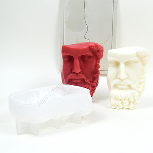 แม่พิมพ์ซิลิโคน SYH1358 รุ่น Early Riser รูปทรงมิเกลันเจโล สำหรับทำเทียนหอมและสบู่ แม่พิมพ์สี่เหลี่ยมสำหรับทำเค้ก - Product Image 5