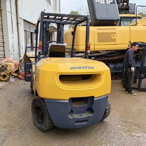 Komatsu รถยกดีเซลใช้ FD50 5ตันเสาสองขั้น RWD ราคาแข่งขัน - Product Image 2