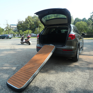 Rampe de <span class=keywords><strong>voiture</strong></span> pour chien gonflable portable DWF matériel extérieur fournitures pour animaux de compagnie facile à franchir pour voitures et SUV - Product Image 5
