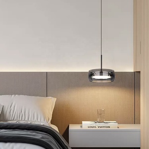 Ý ánh sáng sang trọng hiện đại kính tối giản cá tính lối đi đèn nhà hàng đèn chùm - Product Image 3