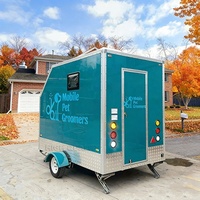 Remolque Móvil para Lavado de Mascotas, Camioneta para Peluquería Canina, Remolque para Peluquería de Perros, Coche Móvil para Peluquería de Mascotas en Venta