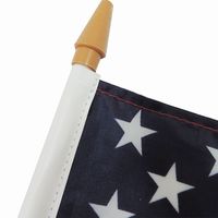 Bandera de Plástico Personalizada con Logotipo Personalizado, Tamaño Personalizado, 100% Poliéster, Color Personalizado, Impresión Digital, Antiarrugas, Duradera, Impermeable y Ecológica