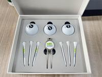 Coffret cadeau accessoire golf avec balle, tee et outil divot, fabricant usine vente directe