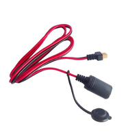 Câble LanLine 14AWG XT60 Femelle vers Prise Allume-Cigare Femelle avec Cache, Câble d'Extension Allume-Cigare Femelle vers XT60 Femelle