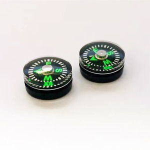 Pointer Compass 12mm Glow In Dark Hiking Navigation Tool Plastic Material - Product Image 3
