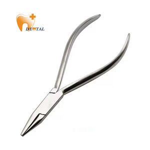 Pince <span class=keywords><strong>dentaire</strong></span> en acier à pointe en U pour la formage de fils techniques, la fabrication de fermoirs de prothèses, la création de ressorts, la fabrication de bijoux, la modélisation et l'outillage de précision - Product Image 1