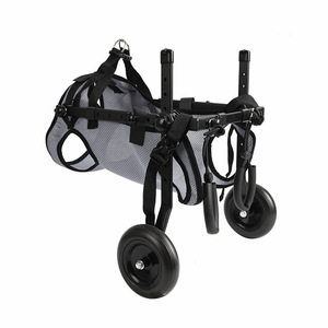 Fauteuil roulant pliable <span class=keywords><strong>pour</strong></span> <span class=keywords><strong>chien</strong></span>, faible MOQ (1 unité), personnalisable, en métal léger, <span class=keywords><strong>pour</strong></span> la rééducation et l'assistance à la marche des animaux de compagnie - Product Image 1