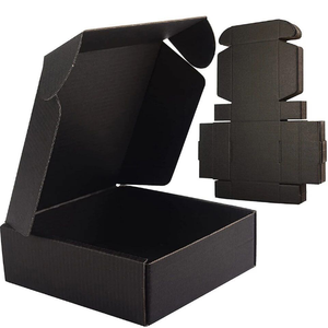 Scatola di Cartone Ondulato per Spedizione Cosmetici con Stampa Logo, Confezione Regalo per Vestiti e Scarpe, Scatola Pieghevole in Carta - Product Image 2