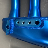 Colector de admisión de aluminio para motor de coche, pieza azul para BMW N54