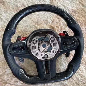<span class=keywords><strong>Volant</strong></span> en cuir semi-cuir <span class=keywords><strong>avec</strong></span> boutons M1 M2 pour BMW M3 G80 M4 G82 X3 G01 X4 G02 X5 G05 X6 G06 G11 G12 G20 G30 Z4 <span class=keywords><strong>G29</strong></span> - Product Image 5