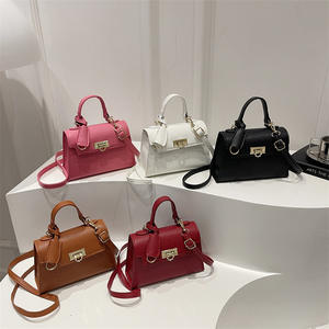 Sac à bandoulière pour femme vintage haut de gamme multi-usages, sac à main <span class=keywords><strong>bicolore</strong></span>, sac à main élégant, sac d'affaires, portefeuille pour femme, cadeaux - Product Image 1