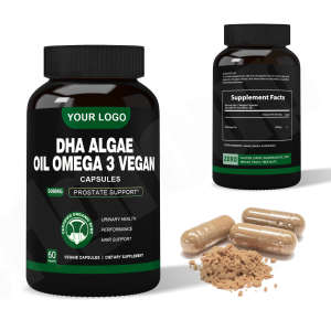 Cápsulas de Aceite de Algas DHA OEM ASAP, Salud del Corazón y el Cerebro para Adultos, 500 mg, Omega 3 Vegano, Grado Alimenticio, Certificado Orgánico - Product Image 3