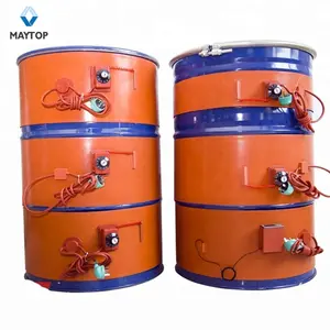 Electric Flexible Barrel Band Rubber Oil 200L Drum Heating Belt for PU Foam Material
