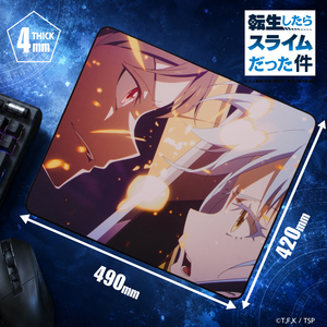 Cette fois-là, j'ai renaissu en tant que Slime Yuuki vs. Rimuru Tapis de souris de jeu |   Produit sous licence officielle - Product Image 1