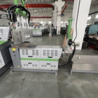 Machine à granulés plastiques, ligne de granulation de flocons de plastique rigide PP, machine de recyclage de plastique à moteur, granulateur de plastique 100-500 kg/h