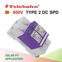 Parafoudre DC 150V 600V 1000V 40kA T2 2P pour systèmes solaires photovoltaïques – Vente en gros