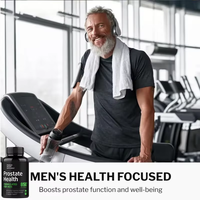 En stock – 60 capsules – Compléments de santé pour la prostate – Palmier nain et zinc pour hommes – Soutien quotidien au bien-être – Personnalisation OEM