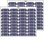 Panneau Solaire Semi-Flexible ETFE 12V 24V 100W 120W 150W 200W avec Contrôleur Solaire MPPT