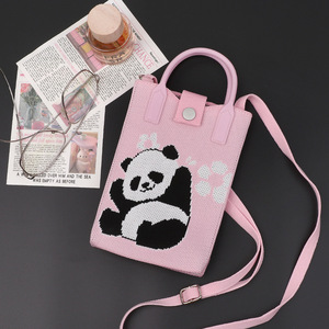Sac à main décontracté pour femme, nouveau modèle léger, sacoche portable multifonctionnelle pour téléphone portable, fermeture ouverte, en polyester, pour usage quotidien - Product Image 5