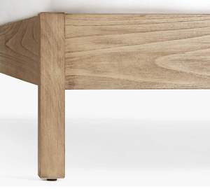 Wood Furniture Simple Style Hotel Bedroom Wood <b>Platform</b> <b>Bed</b> Double King Size <b>Bed</b> <b>Frame</b> - Product Image 4