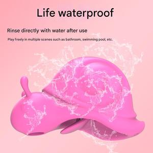 Vibromasseur de rose 3 en 1 lécher la langue G Sport sucer l'escargot vibrateur gode jouet pour femmes Sex Toys - Product Image 6