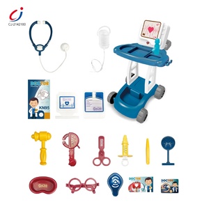<span class=keywords><strong>Set</strong></span> Giocattolo Educativo per Bambini in Età Prescolare Chengji, Carrello Medico con Accessori per Giocare al <span class=keywords><strong>Dottore</strong></span> - Product Image 1