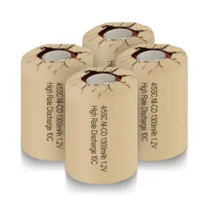 Nouvelle batterie rechargeable NI-CD NICD SC1500mAh 1.2V 1500mah pour l'urgence incendie