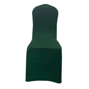 Housse de chaise universelle élastique de qualité supérieure en spandex <span class=keywords><strong>vert</strong></span> émeraude pour les fournitures de mariage - Product Image 3