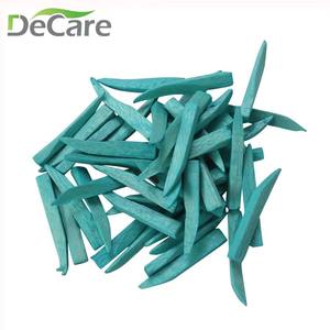 Cunei Dentali Monouso Colorati in Legno per Fissaggio, 50 pz/scatola - Product Image 3