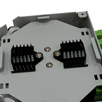 Boîtier de terminaison fibre optique sur rail DIN OEM ODM en acier laminé à froid ABS 6 cœurs SC APC