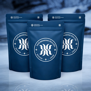 ถุงพลาสติก PE แบบมีซิปล็อคพิมพ์ลายตามสั่ง สำหรับใส่เค้กและอาหารเด็ก ป้องกันกลิ่น รีไซเคิลได้ ขนาด 3.5 กรัม แบบ Cali Pack ผลิตตามสั่ง - Product Image 2