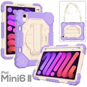 Soporte para lápiz híbrido con rotación de 360 grados, soporte con base y correa para mano y hombro para <span class=keywords><strong>Apple</strong></span> iPad <span class=keywords><strong>mini6</strong></span> 8.4" 2021 - Product Image 3