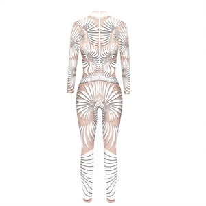 Mono Sexy ajustado para mujer, disfraz <span class=keywords><strong>de</strong></span> Cosplay <span class=keywords><strong>Carnage</strong></span> Zentai, mono Sexy Unisex para adultos, Mono <span class=keywords><strong>de</strong></span> Halloween, vestido elegante <span class=keywords><strong>de</strong></span> Halloween - Product Image 3