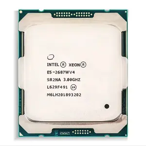 XeonE5-2687WV4 Intel 14 nm, spesifikasi CPU 14 nm baru, 12 Core 24 Thread Count frekuensi dasar 3.00 GHz Cache prosesor terlaris