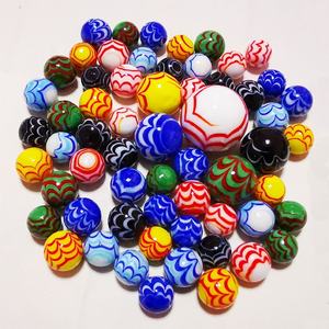 Jeu <span class=keywords><strong>de</strong></span> billes <span class=keywords><strong>de</strong></span> verre en cristal, assortiment <span class=keywords><strong>de</strong></span> billes et plumes, dans boîte en étain, pierres <span class=keywords><strong>de</strong></span> lave, galets et aquarium, jeu pour enfants - Product Image 5