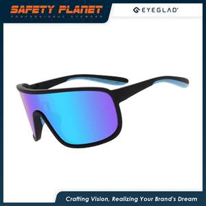 Gafas deportivas de Ciclismo de alta calidad retro de una pieza con protección UV para exportación al por mayor - Product Image 2