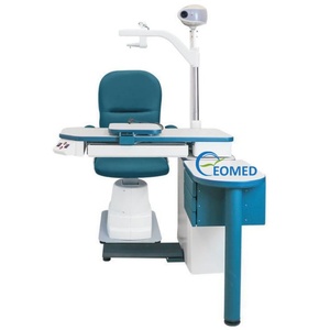 Conjunto de Mesa y Silla Óptica S-880LS, Unidad de Mesa de Refracción Oftálmica, Equipo Combinado de Mesa Oftálmica para Optometría - Product Image 1