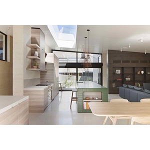 Villa moderna con estructura de acero ligero y diseño de techo plano para uso residencial - Product Image 3