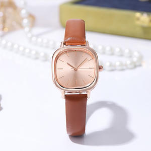 Montre classique décontractée de luxe pour dames montre à quartz et pierre - Product Image 4