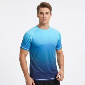Camiseta Deportiva de Compresión Personalizada para Hombre, para Gimnasio, Running, Fitness, Entrenamiento y Deportes - Product Image 1