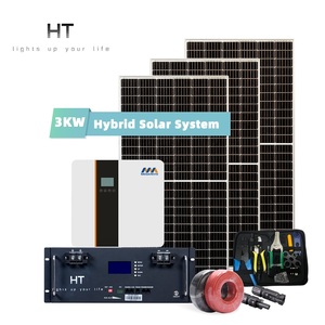 Prix d'usine Chine 3kW Système Solaire Hybride Promotionnel OEM Chine Vente en Gros 3kW Système Solaire - Product Image 1
