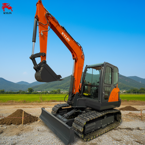 6-Tonnen-Minibagger mit EPA-Motor / YANMAR-Motor, Kleiner Raupenbagger für Landwirtschaft und Bauarbeiten - Product Image 4