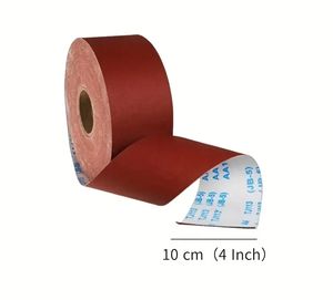 Rollo de papel de lija abrasivo continuo de 115mm <span class=keywords><strong>Lijadora</strong></span> de tambor de tela de <span class=keywords><strong>esmeril</strong></span> lista para carpintería y lijado de metal automotriz - Product Image 1