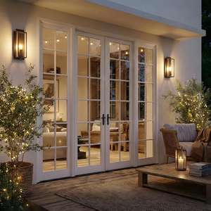 <span class=keywords><strong>Porte</strong></span> battante française en aluminium à vitrage isolant, style moderne, <span class=keywords><strong>avec</strong></span> couleurs et grilles personnalisées pour projets <span class=keywords><strong>de</strong></span> construction - Product Image 3