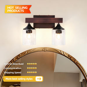 Lampe de chevet minimaliste moderne, créative, pour chambre à coucher, salon, style nordique, LED ultra-lumineuse, lumière de fond de couloir - Product Image 2