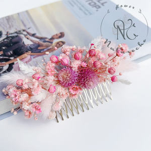 Accessoires de <span class=keywords><strong>cheveux</strong></span> en <span class=keywords><strong>fleurs</strong></span> séchées pour <span class=keywords><strong>mariage</strong></span> et fiançailles, tendance 2026 |   Accessoire de <span class=keywords><strong>cheveux</strong></span> de <span class=keywords><strong>mariage</strong></span> en <span class=keywords><strong>fleurs</strong></span> préservées |   <span class=keywords><strong>Cheveux</strong></span> de mariée tendance - Product Image 3