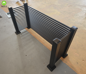 Système de <span class=keywords><strong>conception</strong></span> de modélisation <span class=keywords><strong>3D</strong></span> de <span class=keywords><strong>jardin</strong></span> de salle d'utilité de construction de clôture de lamelle d'alliage d'aluminium à la mode avec le cadre élégant - Product Image 2